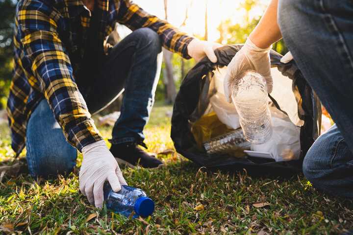 Litter picking photo