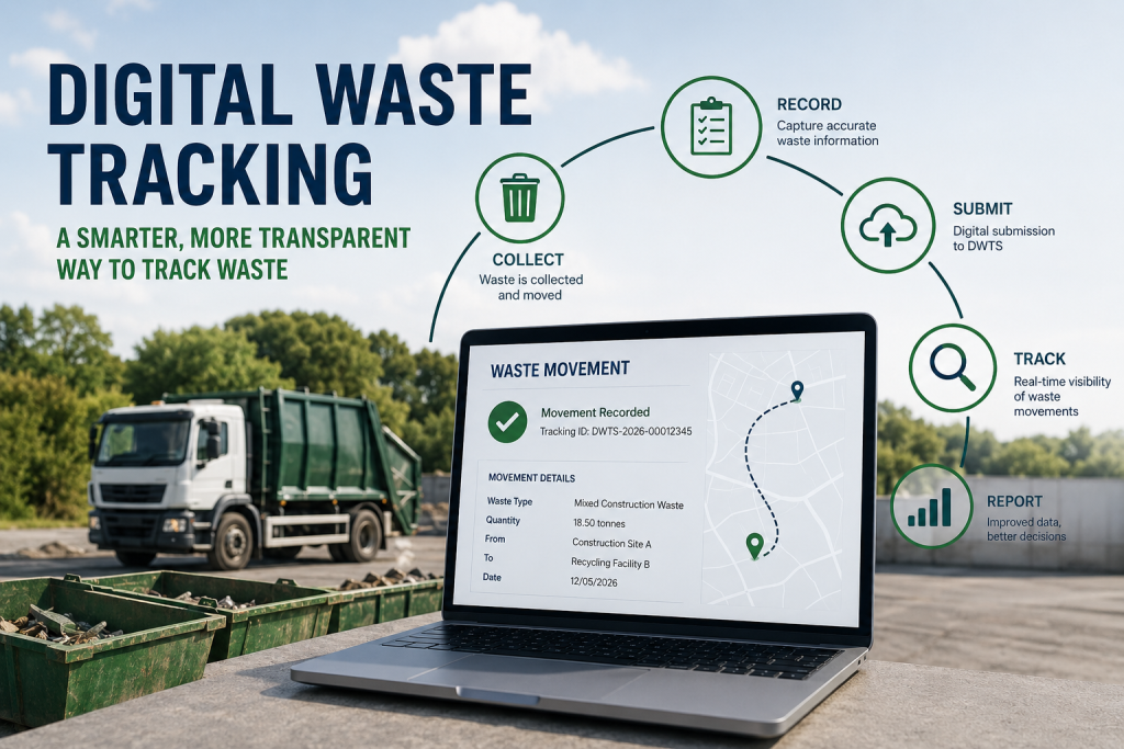 laptop with waste